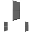 White Hinged Insect Screen for Doors Frame Fiberglass Mesh Multi Sizes/Colours v