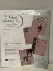 Creative Memories 8-1/2 x 11 NATURAL Refill Pages 15 Pages/30 sides RCM-11NT NEW