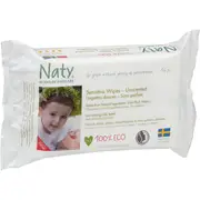 Eco By Naty Baby Wipes Unscented 56 pack