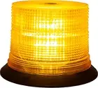 SL645ALP LED Beacon Light, 6.5" X 5", 14' On/Off Switch Lead, Permanent, Pipe &