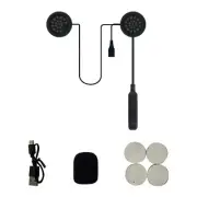 Motorcycle Helmet Earphone Bluetooth 5.3 Type-C -To-Two with Voice Control7802