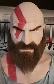 Silicone Mask | Realistic Mask | Kratos God of War Mask | SPFX | Evolution Masks