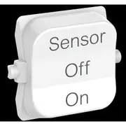 Clipsal Pro Series, rocker, 3 positions, marked SENSOR-ON-OFF, White - P49TSOO-XW