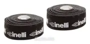 Cinelli LOGO VELVET Bicycle Handlebar Dropbar Drop Bar Grip Tape BLACK/WHITE