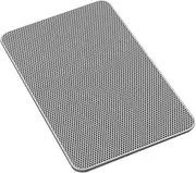 JISADER Cat Litter Mat Cat Litter Tray Pad Scratch Resistant Litter Box of Mat Trapper for Pet Supplies Kitty Indoor Cats, 40x60cm
