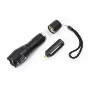 ASR Tactical 5.25 Inch Compact Multi Mode 500 Lumen LED Flashlight Wrist Strap