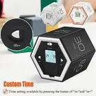 Digital Clock Timer Magnetic Cubes Timer Kitchen Flip Timer