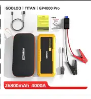 GOOLOO 26800mAh Jump Starter Car Booster External Battery 4000A Start Power Bank