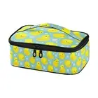 Kids Girls Lunch Bag Yellow Rubber Ducks Insulated Lunch Box for School Lunch...