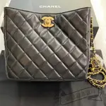 二手精品 CHANEL 香奈兒 22S HOBO 鍊條包 嬉皮包 核桃金球 單肩包 斜背包 可調節肩帶 實拍 免運