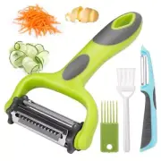 Julienne Peeler, Potato Vegetable Peeler for Kitchen, I and Y Potato Peelers