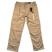 5.11 Tactical Taclite Pro Pants Cargo Teflon Coated Khaki Mens 38x32 NWT Ripstop