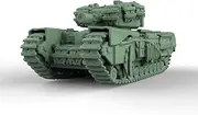 LF144905 1/144 Military Model Kit British Churchill AVRE Crocodile Infantry Hell Buggy