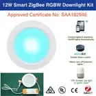Echo Plus SmartThings Nue Hue Bridge Compatible Smart ZigBee RGBW Downlight Kit