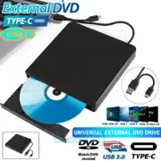 USB 3.0 Slim External CD DVD Drive Player Burner Writer For Laptop PC Mac