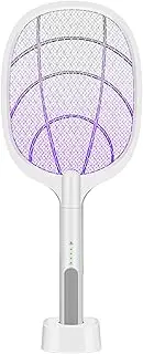 NEST FIT | Rechargeable Bug Zapper Racket | Electric Fly Swatter | Mosquito Killer | Insect Zapper with LED Light, Fly Repellent, Mosquito Zapper, Catcher, Insect Repellent for Home & Garden