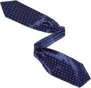 [AKOOSY] Men Fashionable Scarf Lightweight Polyester Christmas Scarf for Men Stylish Retro Modern Design Comfortable Neckerchief for Weddings Parties and Winter Wear