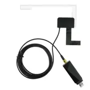 DAB + Antenna with USB Adapter Android Car Radio GPS Stereo Receiver Player for Universal Black