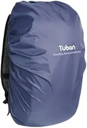 Tuban Waterproof Backpack Rain Cover, 40L, Blue, 23.6 x 23.6 inch, Lightweight 35g