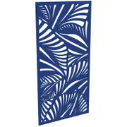 ProtectorAl 300-1200w x 1201-2400h Dark Blue/Gloss White Jungle Unframed Composite Deco Panel