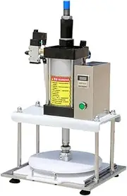 Pneumatic Tortilla Press Machine, Pizza Press, Commercial Dough Press Machine, Max 25cm/9.8" Home Pizza Dough Press, Flattening Machine for Pizza, Pie,Tortillas, Pastry