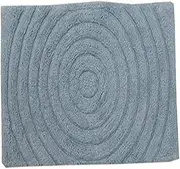 Castle Hill Echo Spray Latex Back Bath Rug, 17 by 24-Inch, Light Blue