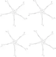 Climbing Hooks for Garden 60pc Plant Vine Support String Trellis Clips Garden Tools