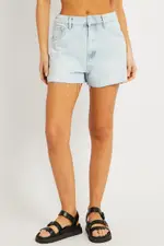 Denim Relaxed Short High Rise - Size 16, Women's Relaxed Short