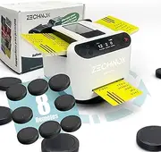 ZechnoX Automatic Card Shuffler and Card Transmitter with 8 Remote Controls, Suitable for All Card Games, 360 Degree Rotation, Extremely Quiet, Rechargeable, for up to 12 Players (EU White Pro)
