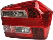 Car Accessories ，Compatible for City 2012-2014 Rear Tail Light Turn Signal Fog Lamp Light Cover Accessories NO Bulbs(Only Right)