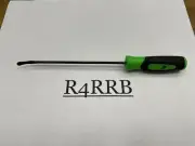 Snap-on Tools USA NEW GREEN 8" Mini Soft Grip Spoon Seal Removal Tool SGSR1AG