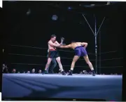 Louis And Conn In Boxing Action 1946 OLD BOXING PHOTO