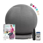 Enovi ProBalanceO Ball Chair, Yoga Ball Chair Exercise Ball Chair with Slipcover