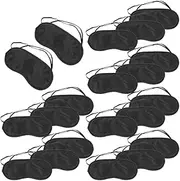 FOMIYES Sleep Eye Mask: 20Pcs Disposable Sleep Shade Blindfolds Soft Eye Mask for Travel Sleep or Party Supplies