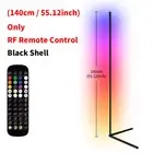 Living Room Dimmable RGB Corner Floor Lamp 140Cm Stand Smart APP LED Mood Light