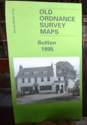 MAP OF Sutton 1895 Surrey Sheet 13.15 NEW 9781841511283