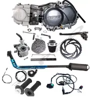 Lifan 125cc Engine Motor Kit Kick Start CT110 CT70 CRF50 Atomik 125cc Pit Bike