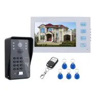 7inch LCD Smart Video Doorbell WiFi Video Intercom Gate Camera Access Control
