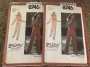 1978 UNCIRCULATED SIMPLICITY #8746 - LADIES "LEARN TO SEW" PANTS PATTERN FF