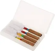 OKJHFD Oboe Reed Red Cork Wind Instrument Parts,Oboe Reeds with Plastic Storage Box,4Pcs Oboe Reed Wind Instrument Replacement Parts with Plastic Storage Box