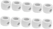 yuksok 10 Pieces Tabletop Soccer Goal Rod Positioners, Table Football Goal Bar Stop Rings, Game Parts Replacement Rings