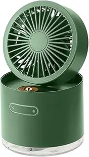 Rechargeable Misting Fan – Rechargeable Mini Cooling Spray Device, Compact Mist Blower | USB Powered Fan System Used in Travel Camp Picnic, Offering Refreshing Air in Hot Weather Conditions