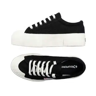 SUPERGA 厚底帆布鞋 Stripe Platform SP3N11SWB9