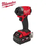 MILWAUKEE 美沃奇 18V鋰電無碳刷衝擊起子機 5.0AH雙電快充套裝 M18 FID3-502B