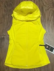 NEW Women Lululemon Another Mile Vest Sonic Yellow Size 6