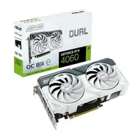 在飛比找樂天市場購物網優惠-ASUS 華碩 DUAL-RTX4060-O8G-WHITE