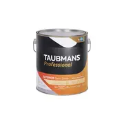 Taubmans 4L White Semi Gloss Professional Exterior Paint - 4L White