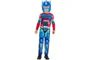 Transformers Childrens/Kids Earth Spark Optimus Prime Costume Set (Blue/Red) - UTBN6229