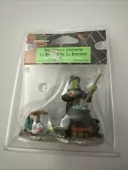 NEW Lemax Halloween Spooky Town The Witch's Cauldron #42840 Retired 2004
