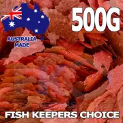 Fish Keepers Choice Colour Enhancing Flake Aquarium & Pond Food Feed Flakes 500G